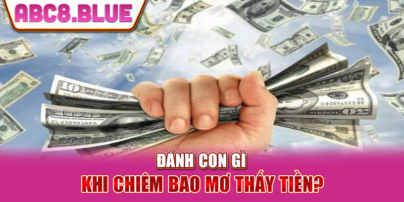 Đánh con gì khi chiêm bao mơ thấy tiền?